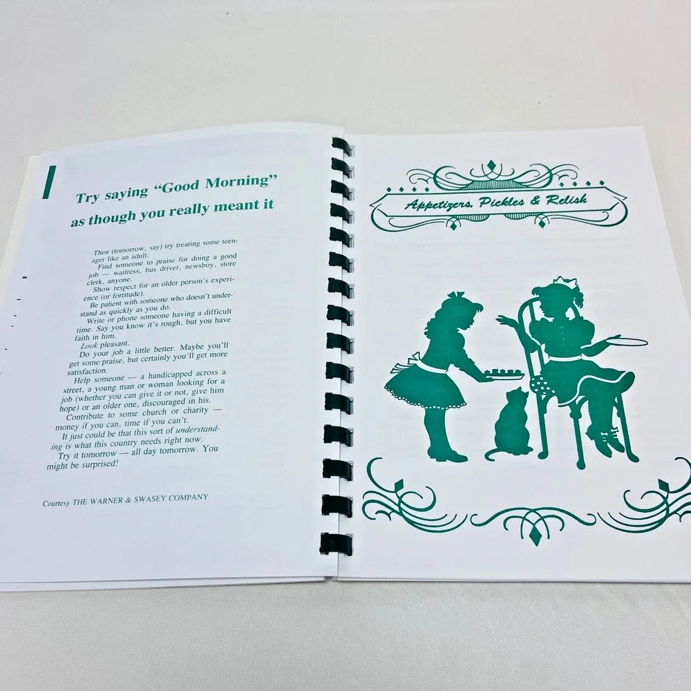 Vintage Missouri Omicron Alpha Delta Kappa Recipes Cookbook Spiral Bound‎ 90s